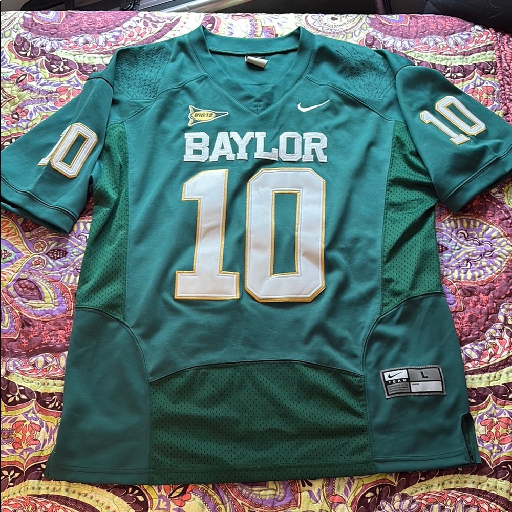 Robert Griffin III Baylor Nike Green Football Jersey